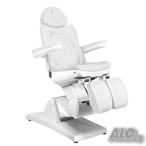 Стол за педикюр Azzurro 870S (3 мотора) - кафяво/бял