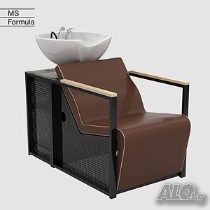 Измивна фризьорска колона E-Basil BR B- кафяв