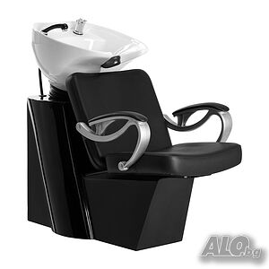 Измивна фризьорска колона Hair System ZA31 - черна