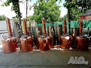 Казани за ракия двойна преварка!