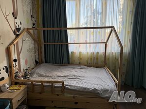 Детско легло тип къщичка