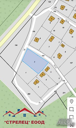 Продава парцел м. Овчаровски плаж, общ. Балчик