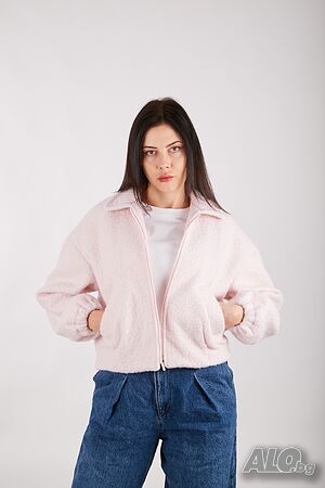 Дамско Късо Яке Suzy bomber jacket - Розово