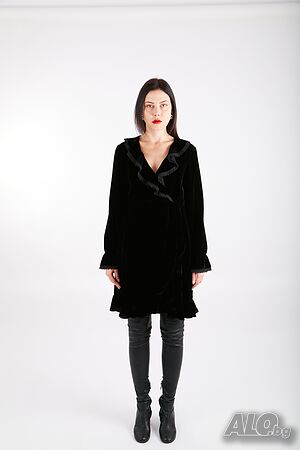 Рокля Velvet dress