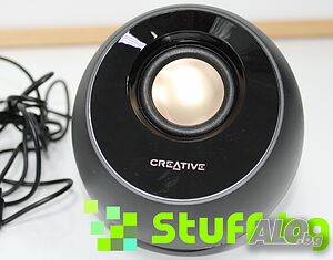 Озвучителна система Creative Pebble SE,RGB, USB-C