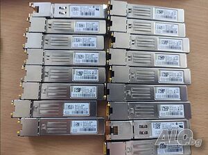 SFP modules copper and fiber за суичове, Cisco, D-link, Finistar