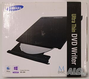 Samsung Slim External USB DVD-Writer SE-208GB/RSBD