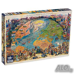 Пъзел Black Sea Около света за един миг - 1000 части