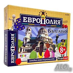 Настолна игра Playland Европолия България Голяма
