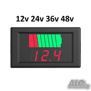 Волтметър 12v / 24v / 36v / 48v / 60v