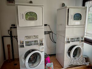 Комплект професионално перално оборудване Miele, пералня, сушилня, каландер