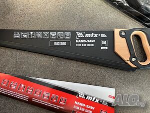 Трион за дърво Black Series, 550mm,7-8TPI, 3D-зъби, 235799, MTX