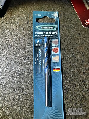 Свредло за бетон Multiconstruction PRO, 6mm, 70616, GROSS