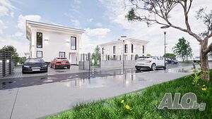 Модерна двуетажна къща в бутиков комплекс в Марково