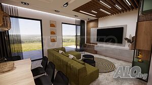 Просторна къща на три етажа в Slow Life District във Владая