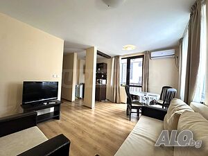 Южен двустаен апартамент с два балкона в комплекс в Банско