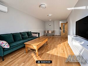 Уютен двустаен апартамент с двор в затворен комплекс Contract Residence