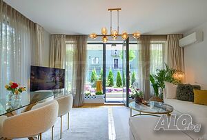 Престижен тристаен апартамент с озеленен двор в кв. Бояна, София