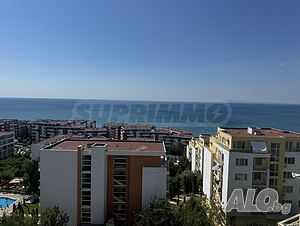Двустаен апартамент с прекрасна гледка морето до Свети Влас