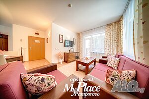 Апартамент с 1 спалня MyPlace_Pamporovo_2 - с басейн и СПА за почивка в Родопите