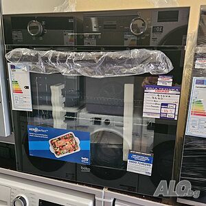 фурна за вграждане BEKO - черна