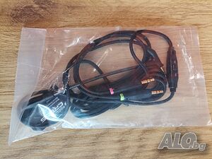 Кабел с жакове и микрофон Roccat Cross