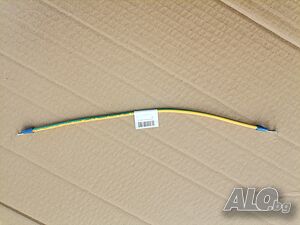 Жълто-зелен заземителен кабел 14AWG 2,5 mm2
