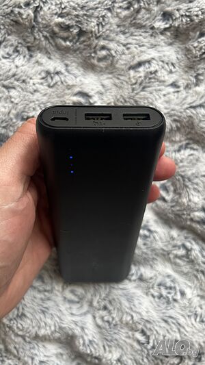 Anker PowerCore 20000 mAh висококачествена външна батерия с 2 бр. USB портове