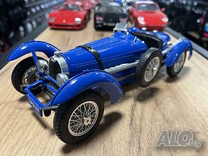 BBURAGO метална колекционерска количка BUGATTI TYPE 59 1934г. 1:18