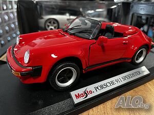 Колекционерки модел метална количка MAISTO PORSCHE 911 SPEEDSTER 1989 1:18 88.01 лв. / 45 €