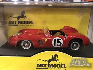 Колекционерски модел ART MODEL метална количка FERRARI 290S 1957г.1:43
