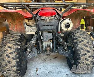 ATV Suzuki King Quad 750i 4x4. За ремонт на Бутало. Бартер за Мотори/Скутери, Бус, Джип