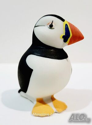 Колекционерска порцеланова фигурка Puffin