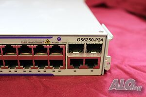 Alcatel-Lucent OmniSwitch 6250-P24, 24 порта PoE, 2xGigabit combo