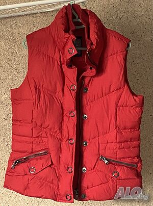 Червен елек с гъши пух, Esprit, р-р M-L
