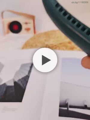USB зареждащ се вентилатор за шия.