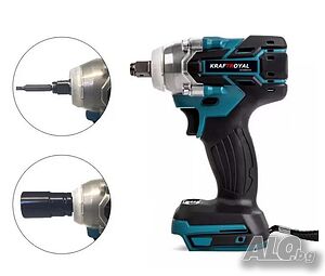 Гайковерт Royal с 2 батерии 36V/8.0Ah Li-Ion 950N в куфар