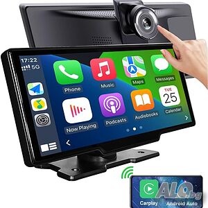 Универсална мултимедия за кола 10.26’’, CarPlay + Android Auto, навигация, Bluetooth CJ-PTC212