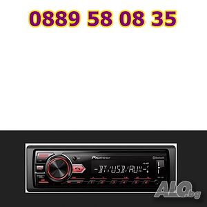 Музика за кола Pioneer + bluetooth / handsfree / Mp3, usb, sd радио плеар / USB