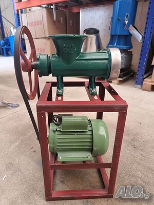 Електрическа Месомелачка 1,5 kW/ 1400 об/мин и 220 V + Безплатна доставка