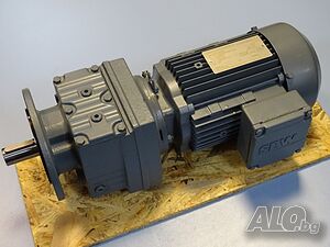 мотор редуктор SEW-EURODRIVE RF37DT80N4 Helical Gear Box Motor 0.75kW