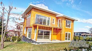 Финландска еко къща за продажба в затворен комплекс в кв. Бояна