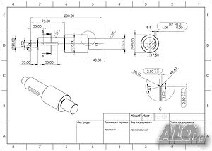 Изработка на 3D модели, технически чертежи и машинно проектиране (SolidWorks)
