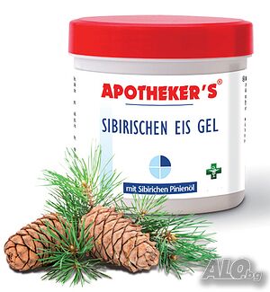 Сибирски гел ледено охлаждащ 250мл - Apotheker’s от Германия