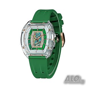 Дамски часовник TSAR BOMBA Crystal Chic Swiss