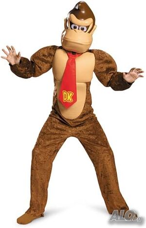 Детски костюм за маскировка Nintendo Donkey Kong Deluxe