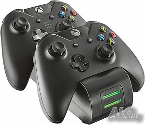 Зарядно за джойстици за 2 броя Trust Gaming GXT 247 Xbox One, включително батерия