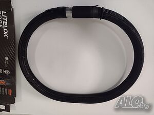 Секретна заключалка за велосипеди Litelok core wearable 100 см БЕЗ КЛЮЧОВЕ