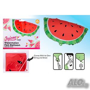 Балон диня фолио 62х42 см Juicee by Bello designs