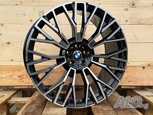 22” Джанти 5×112 за BMW M Style X5 G05 X6 G06 X7 G07 Black Polish